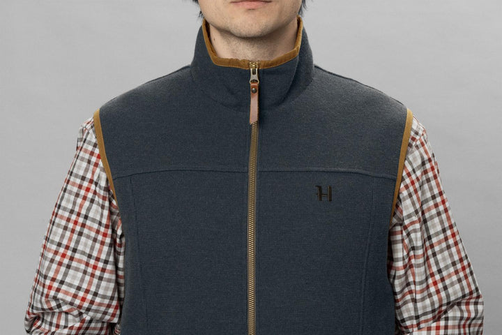 Härkila Sandhem Pro Waistcoat in Dark Navy | Wool – view 10