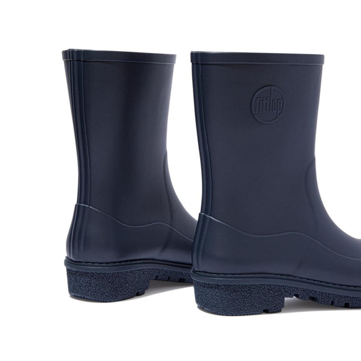 Fit Flop Wonderwelly Short Wellington Boots Midnight Navy