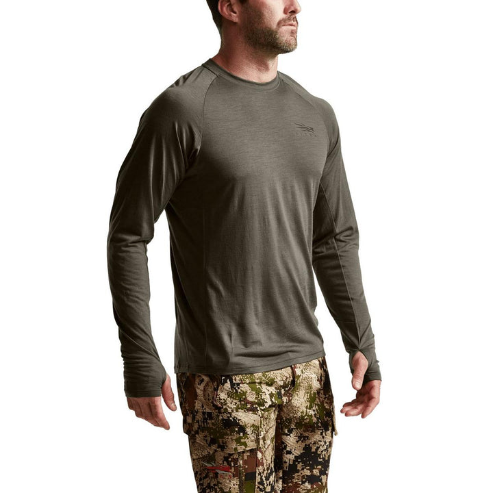 Sitka Core Merino 120 LS Crew Pyrite