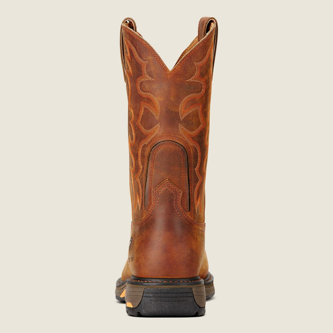 Ariat Mens Workhog Wide Sq Toast Prim St – view 4
