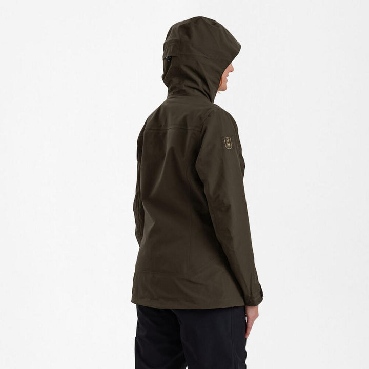 Deerhunter Lady Sarek Shell Jacket with hood - Fallen Leaf