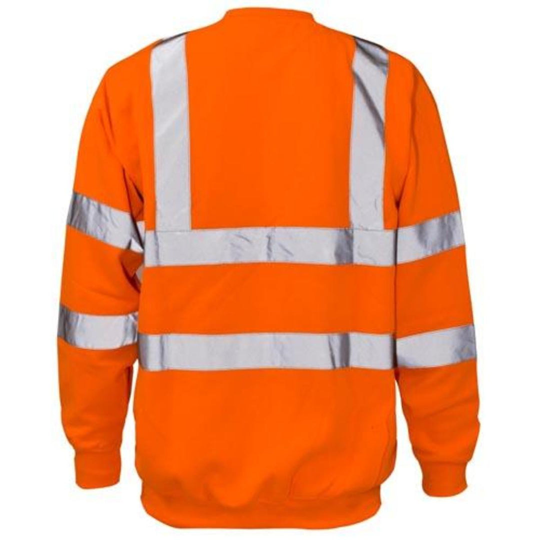 Game Standsafe HV009 Hi Vis Crew Neck Sweatshirt