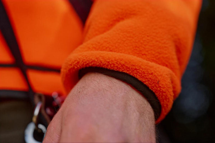 Harkila Wildboar Pro Blaze fleece jacket Orange blaze