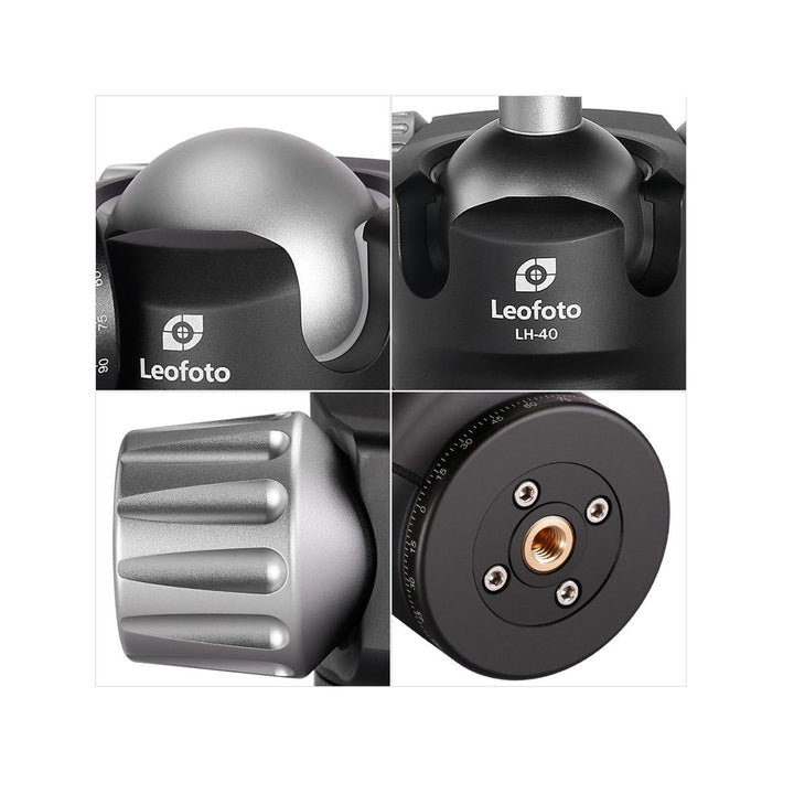 Leofoto Ranger LS-324C 10x Layer Carbon Tripod with LH-40 Ballhead & Separate Centre Column