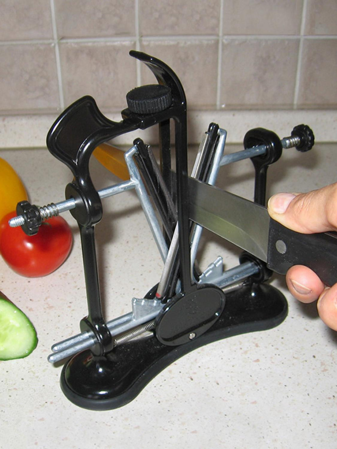 V-Sharp Classic II Black Knife Sharpener