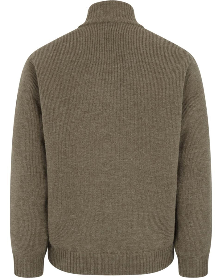 Hoggs of Fife Hebrides II Zip Neck Windproof Pullover - Mead