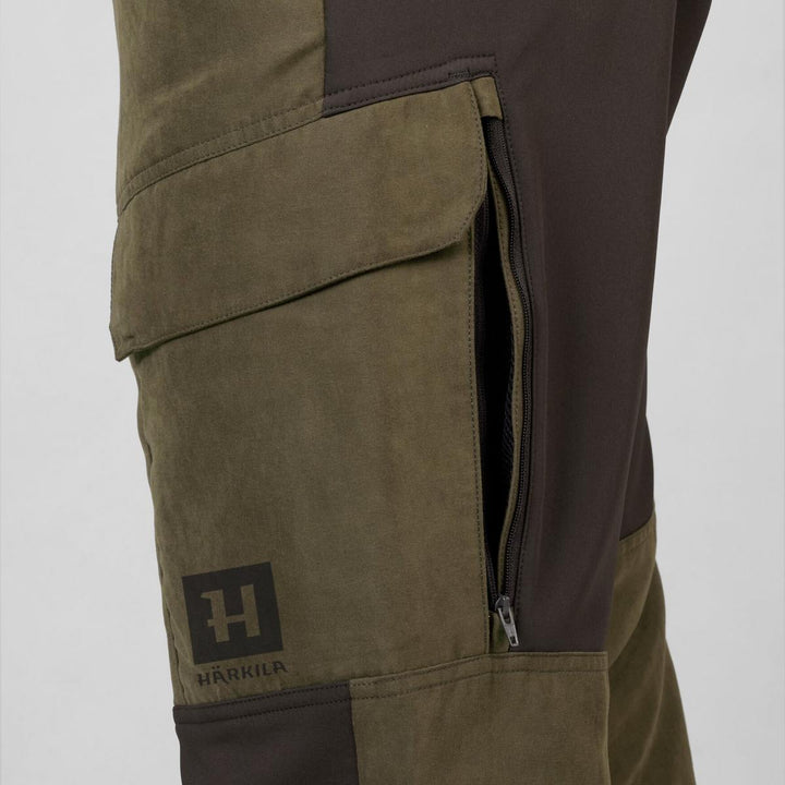 Harkila Härkila Scandinavian trousers Willow green/Deep