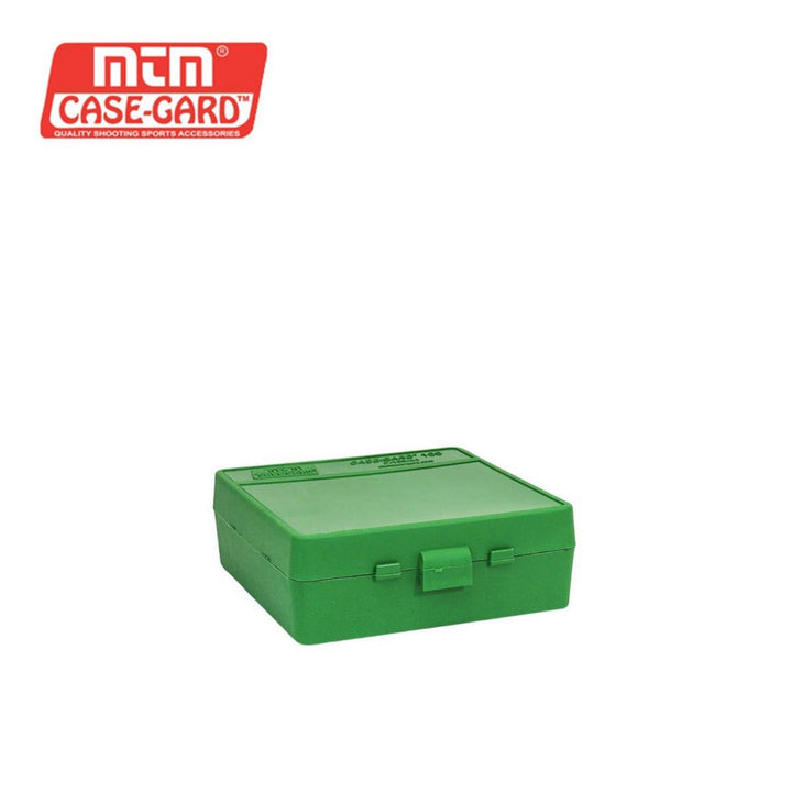 MTM Case-Gard P100-44 Flip-Top 100 Round Handgun Ammo Box