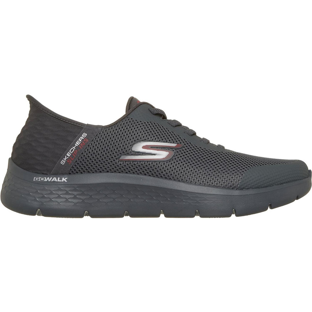 GO WALK Flex Hands Up Shoes DARK GREY