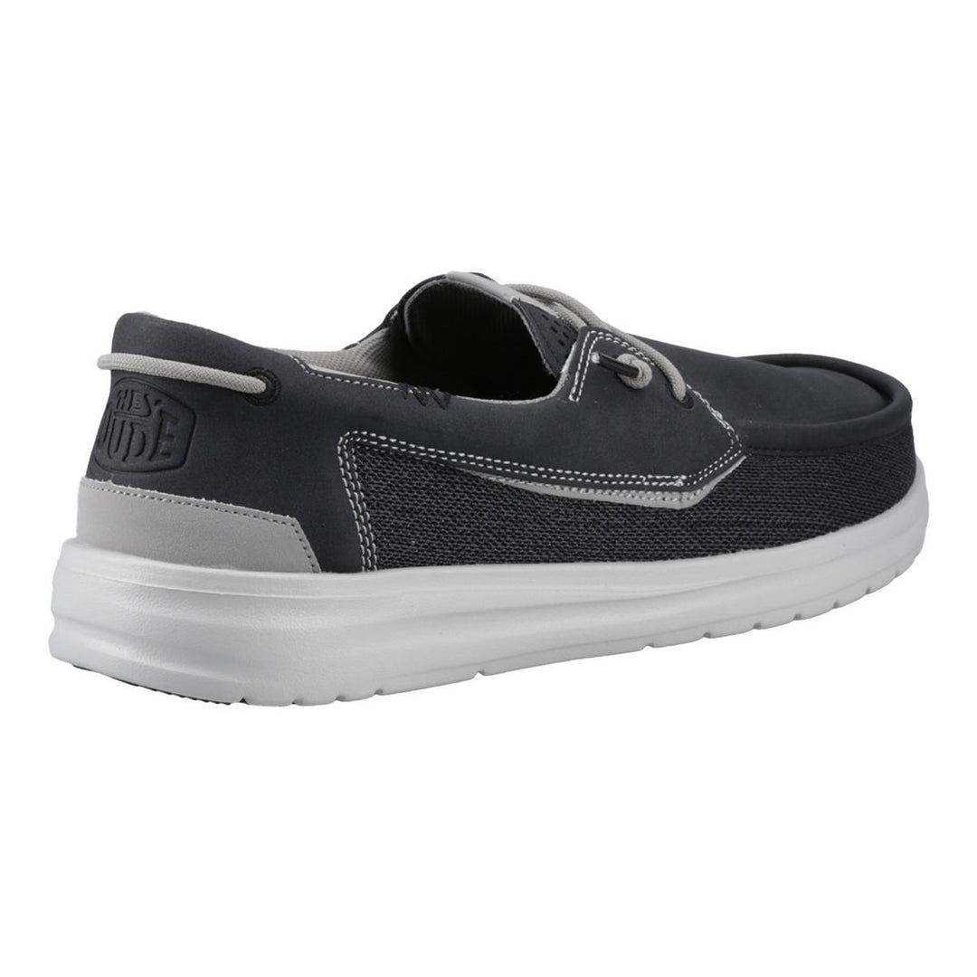 HEYDUDE Welsh Grip Classic Mesh Shoes Black/Storm Gray