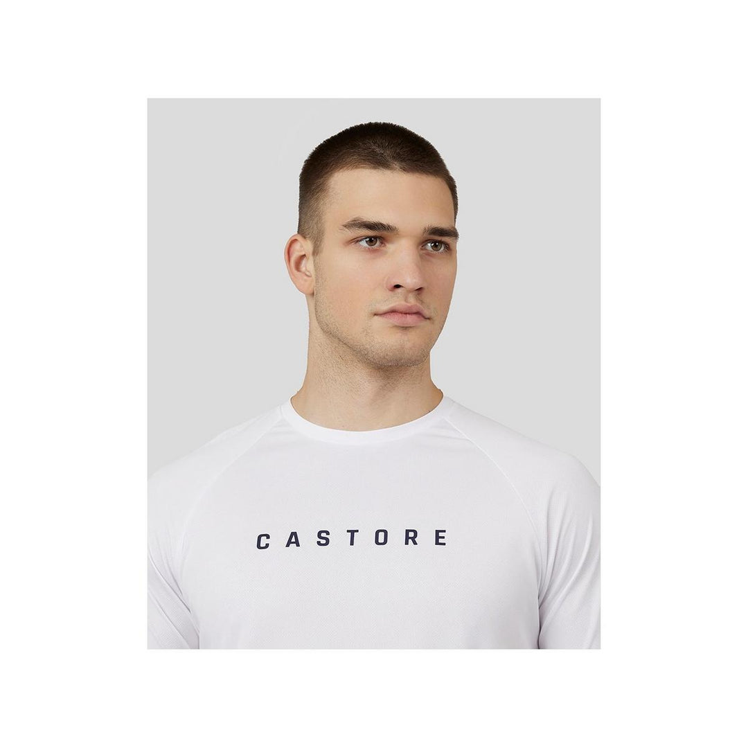 Castore Short Sleeve Raglan T-Shirt White
