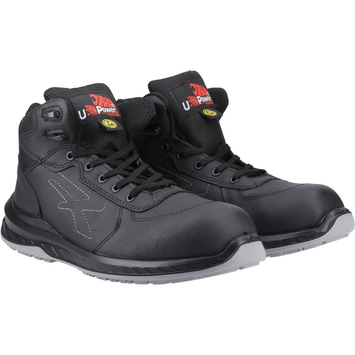 U Power Scuro Safety Shoes Black