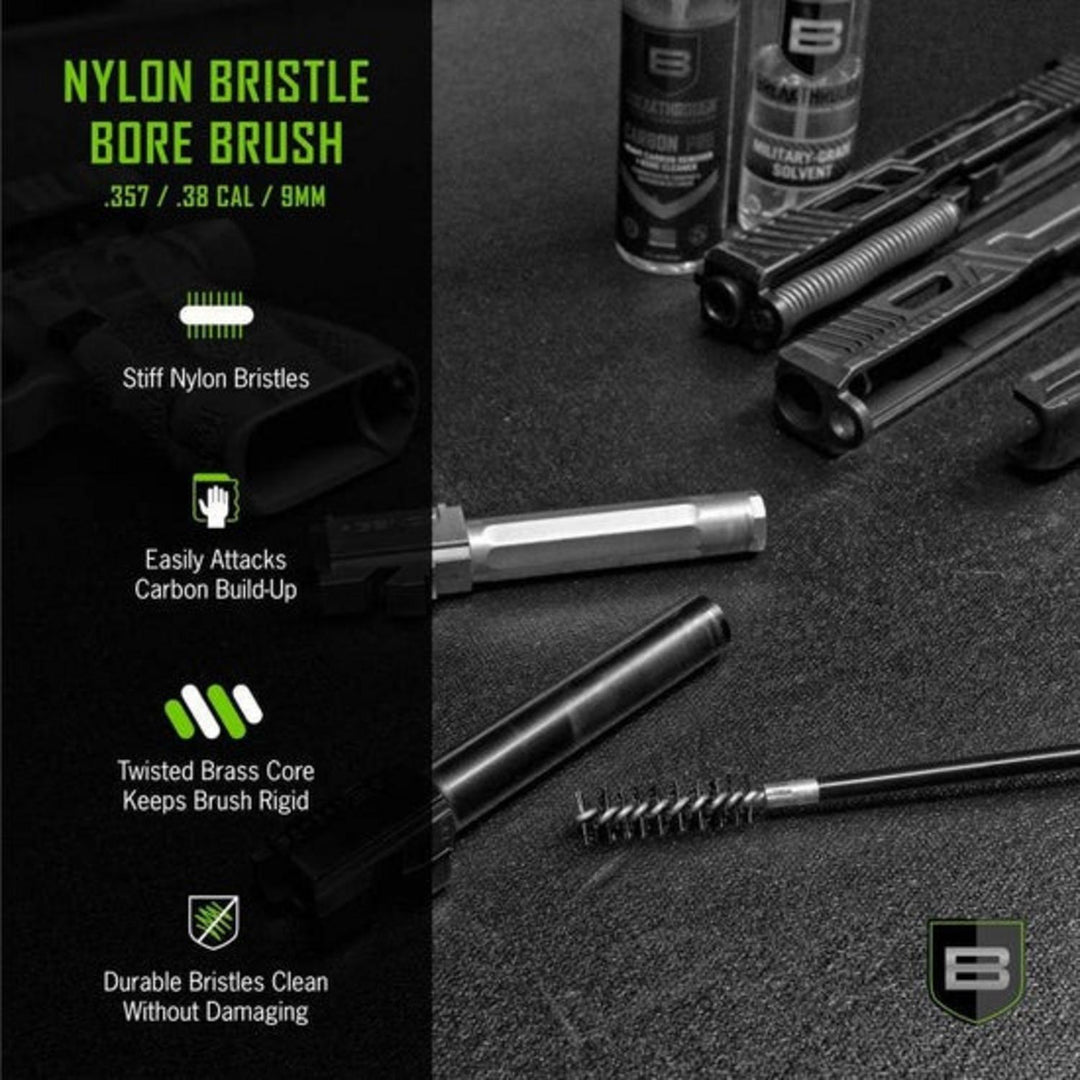 Breakthrough Clean Nylon Bore Brush .357 / .38 Cal / 9mm