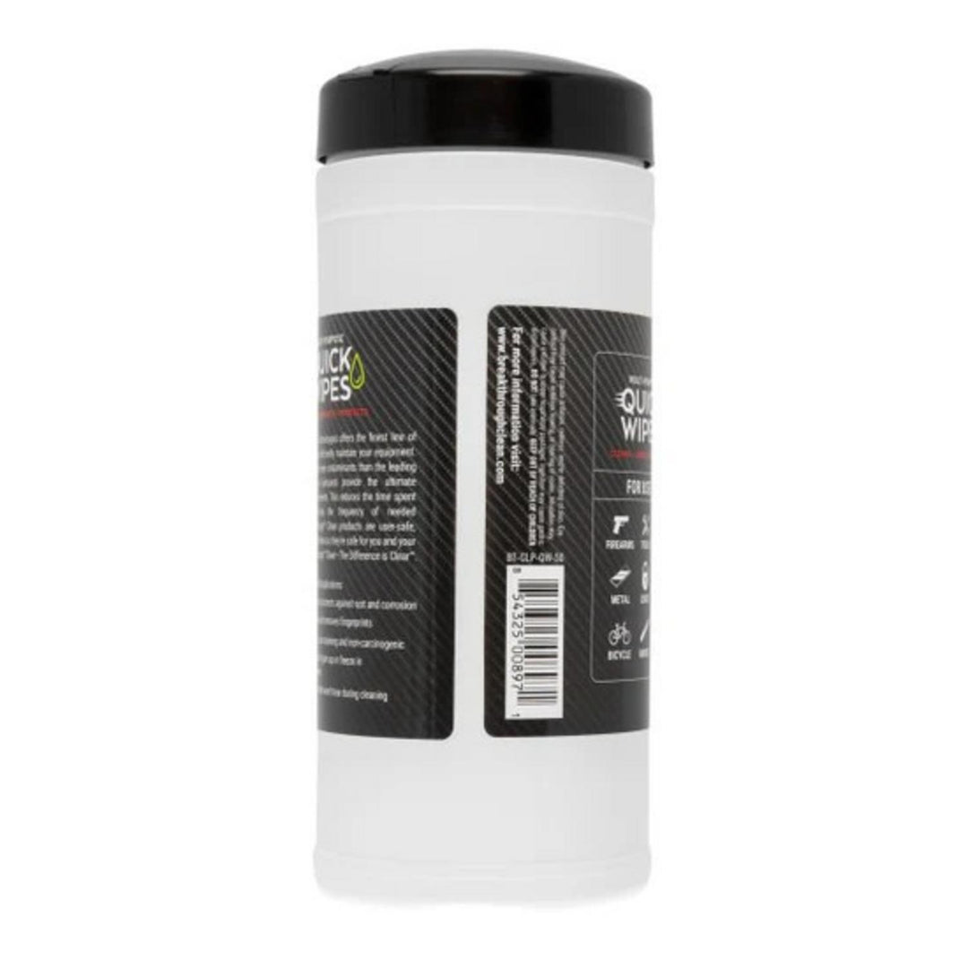 Breakthrough Clean Synthetic CLP Quick Wipes 50 Count Canister