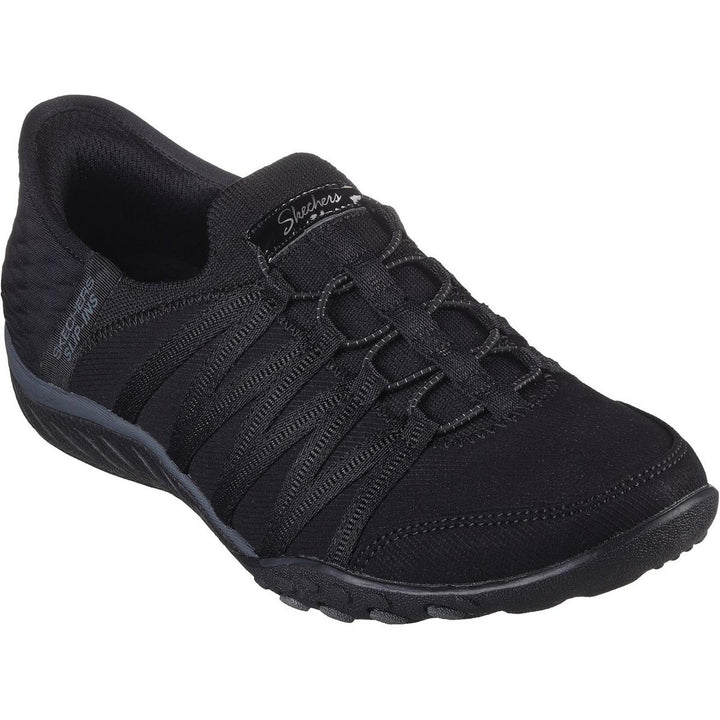 Skechers Breathe-Easy Roll-With-Me Shoes Black