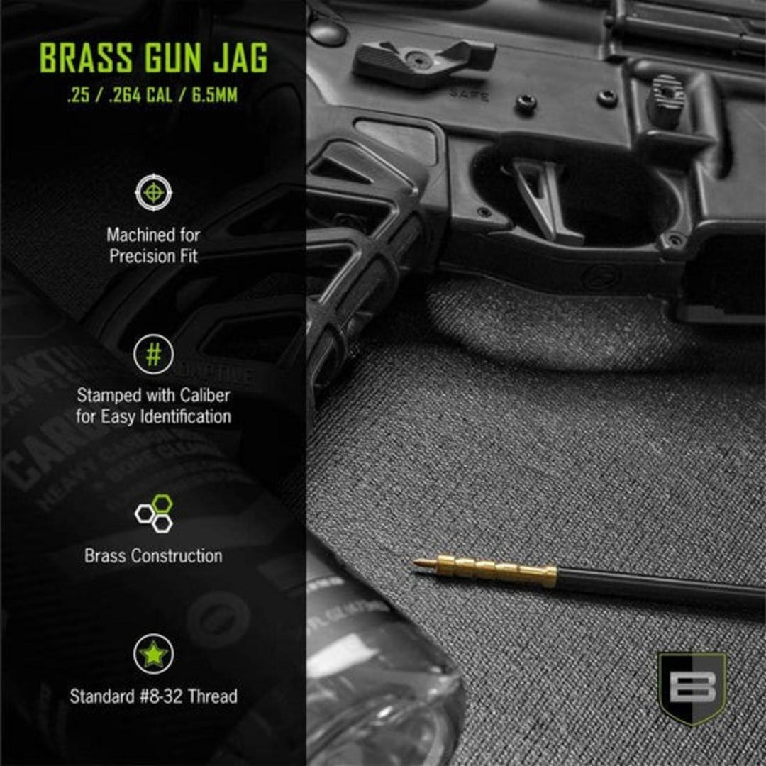 Breakthrough Clean Brass Cleaning Jag .25 / .264 Cal / 6.5mm