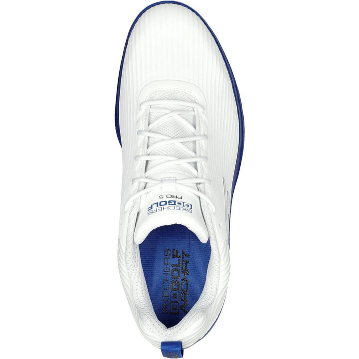 Skechers Performance Go Golf Pro 5 Hyper Golf Shoes White/Bl – view 4
