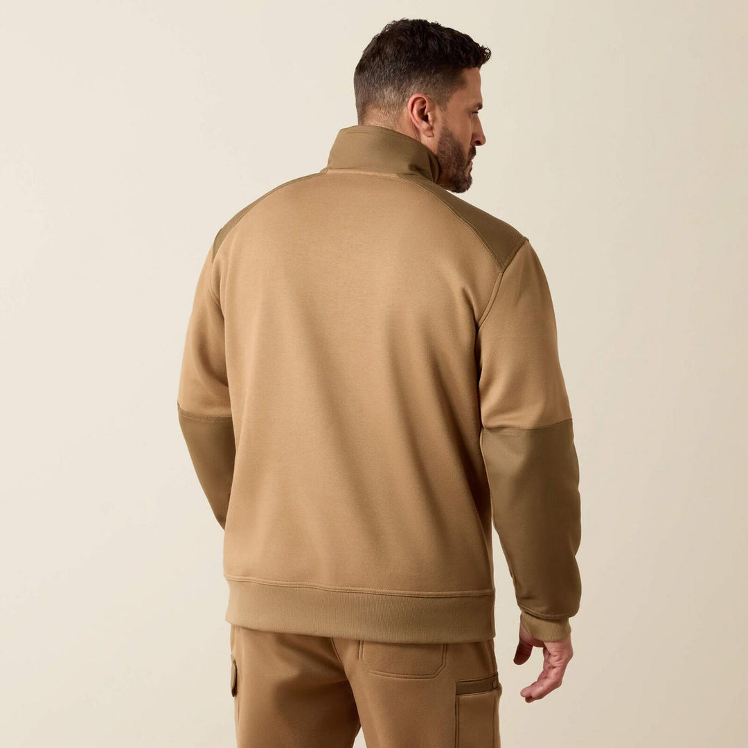 Ariat Mens Rebar Workman Duracanvas 1/4 Zip Sweatshirt – view 4