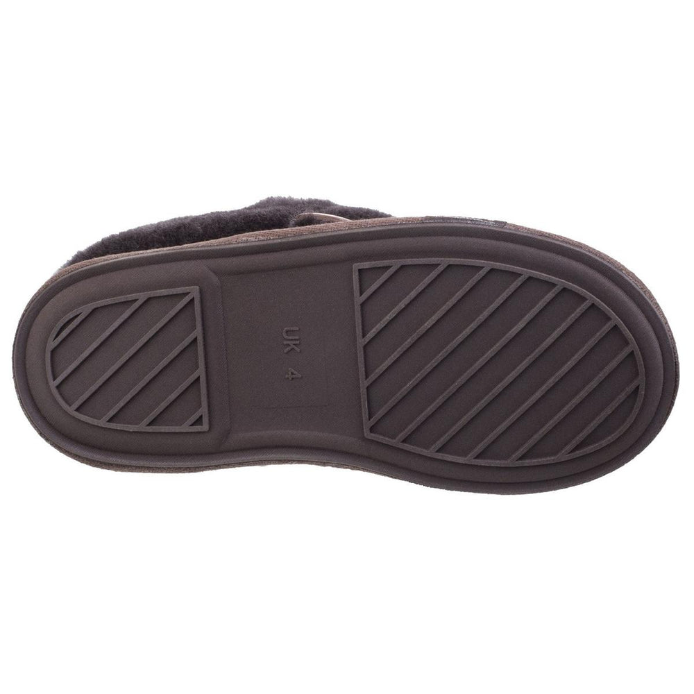 Cotswold Wotton Sheepskin Bootie Chocolate – view 2