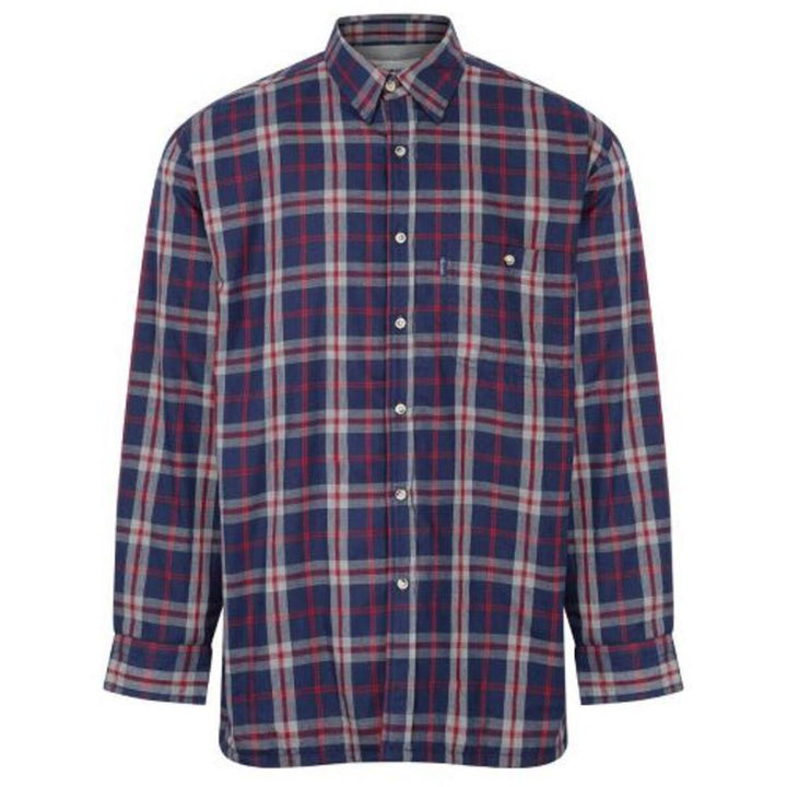 Game Mens Champion Country Fleece Lined Check Shirt