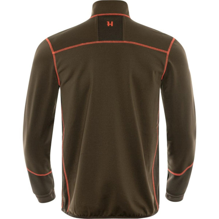 Härkila Scandinavian fleece jacket  Willow green/Shadow brown