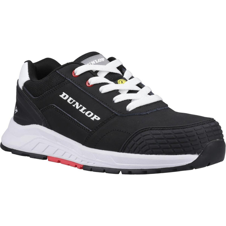 Dunlop Storm Safety Shoes Black/White/Red