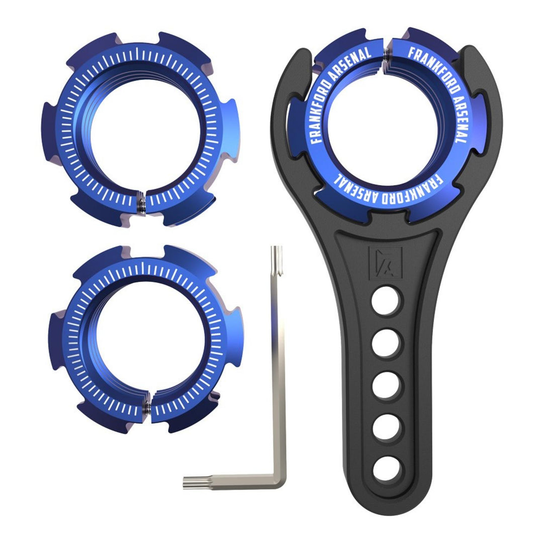 Frankford Arsenal Dielocker Die Lock Rings With Wrench 3Pk