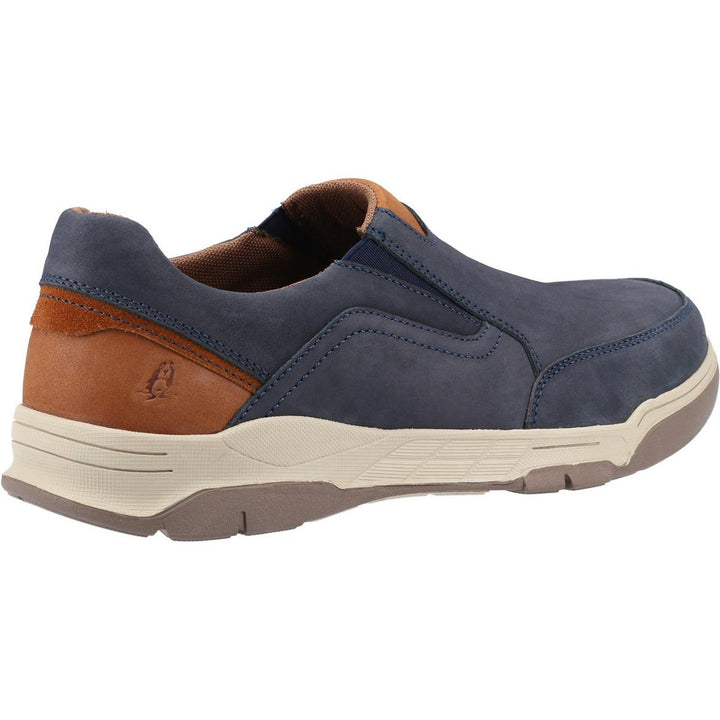 Hush Puppies Fletcher Shoe Navy/Tan – view 2