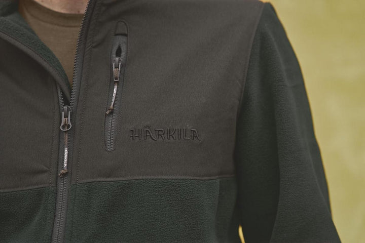 Harkila Härkila Fjell fleece jacket Jet set/Meteorite