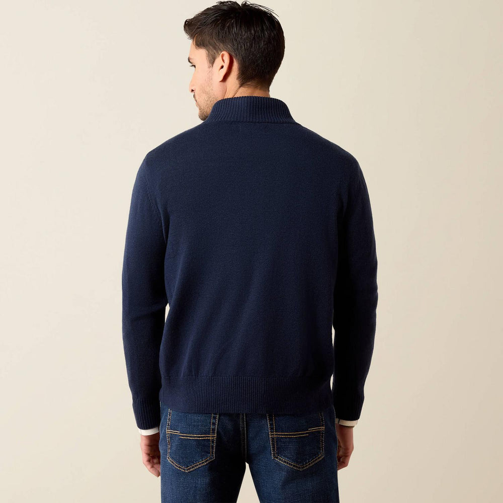 Ariat Mens Carterton 1/4 Zip Sweater – view 2