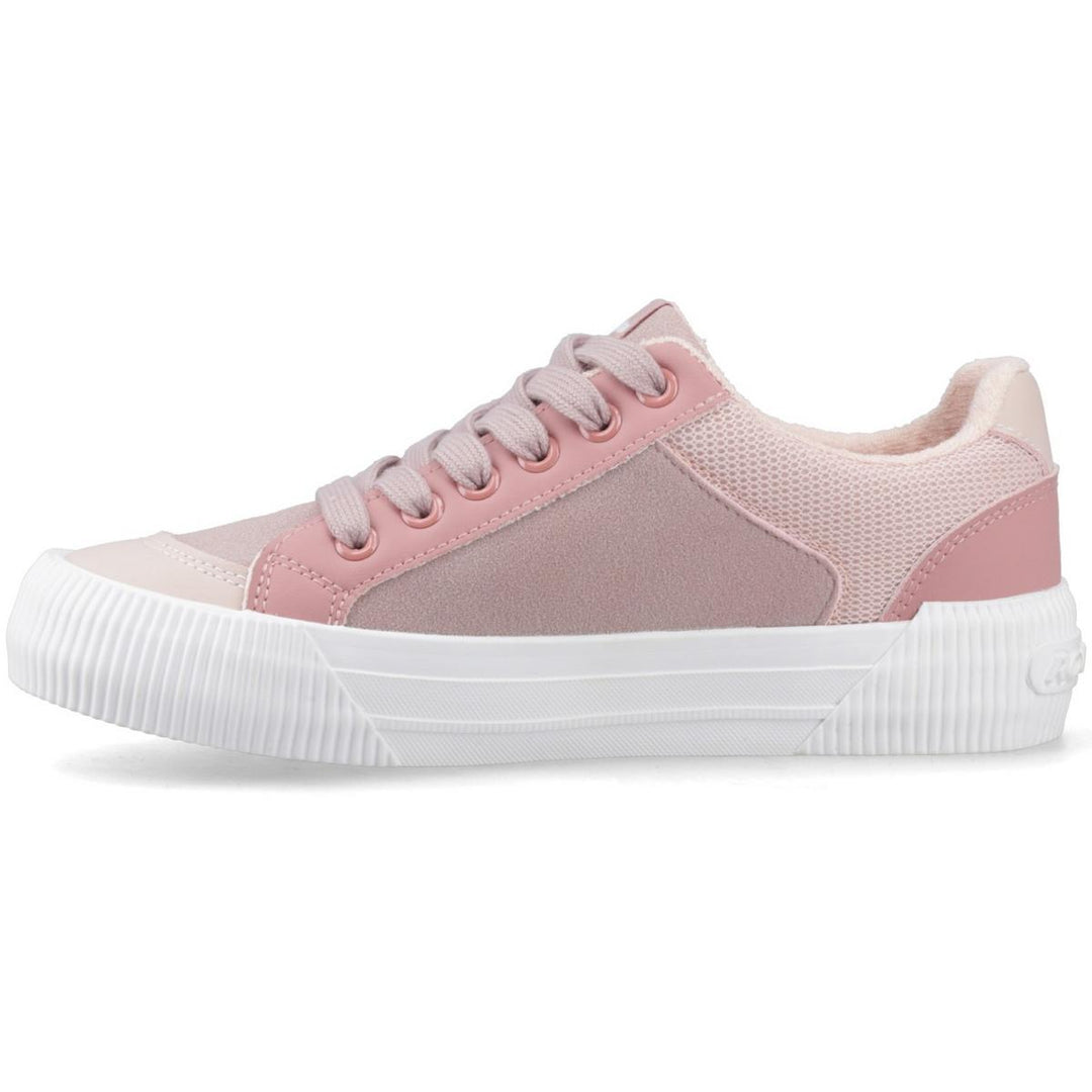 Rocket Dog Cheery Blocked Fabric Shoes Mauve/Pink – view 4