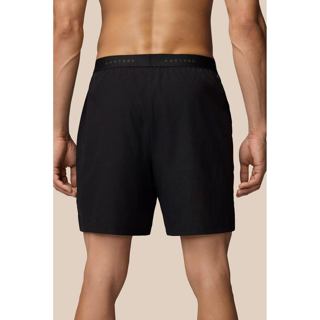 Castore Branded Elastic Shorts Black/White