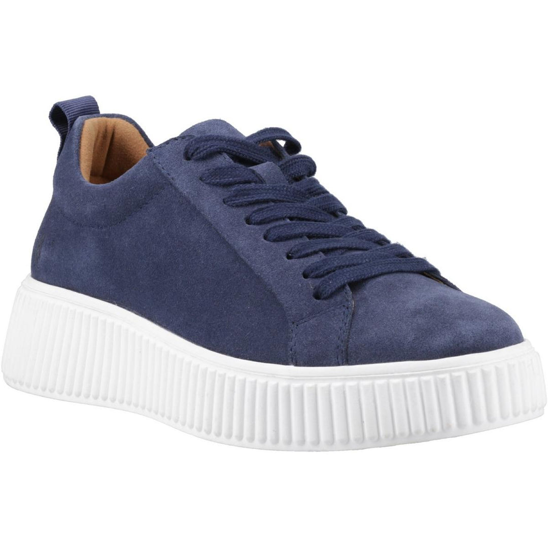 Hush Puppies Harlow Suede Sneaker Indigo