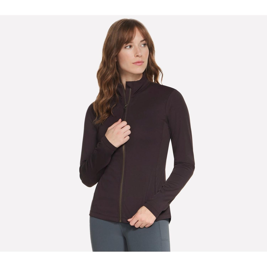 GOFLEX HARMONY FULL ZIP JACKET Brown/Chestnut