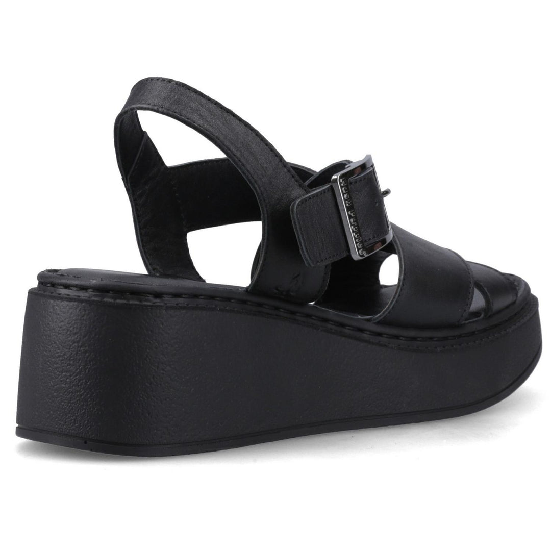 Bretta Wedge Sandal Black