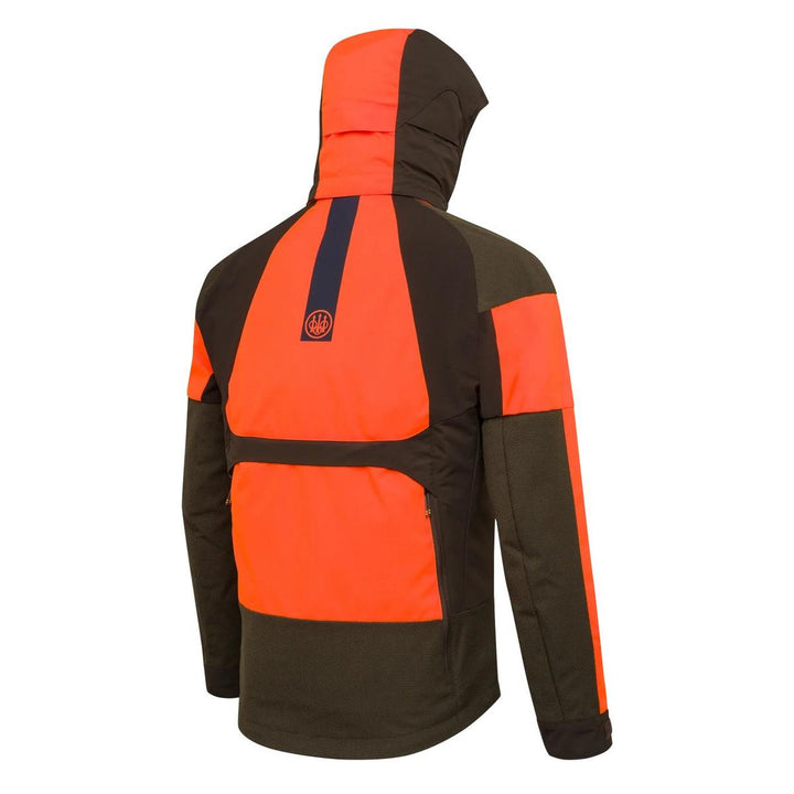 Beretta THORN RESISTANT EVO JACKET Brown Bark & Blaze Orange