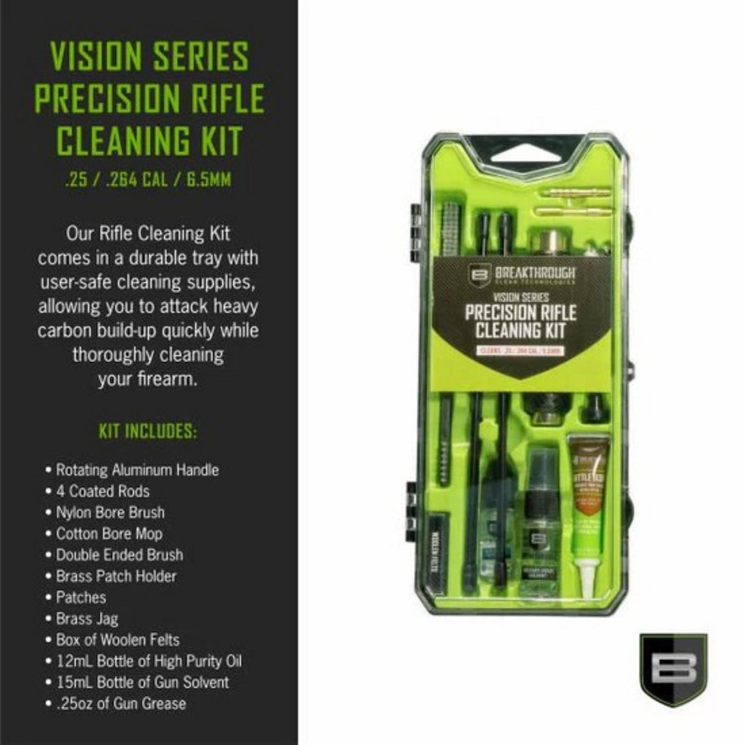 Breakthrough Clean Vision Series Rifle Cleaning Kit .25 / 6.5mm