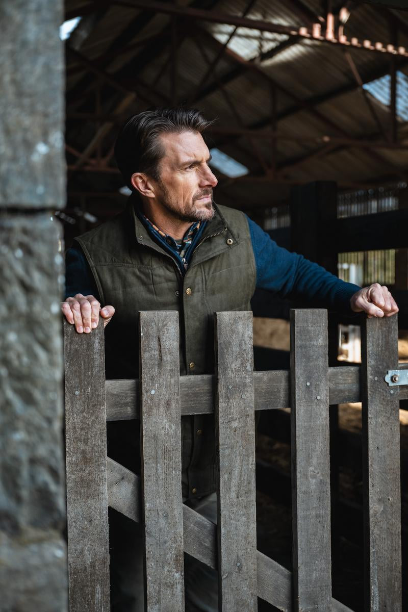 Hoggs of Fife Glenbervie Quilted Gilet