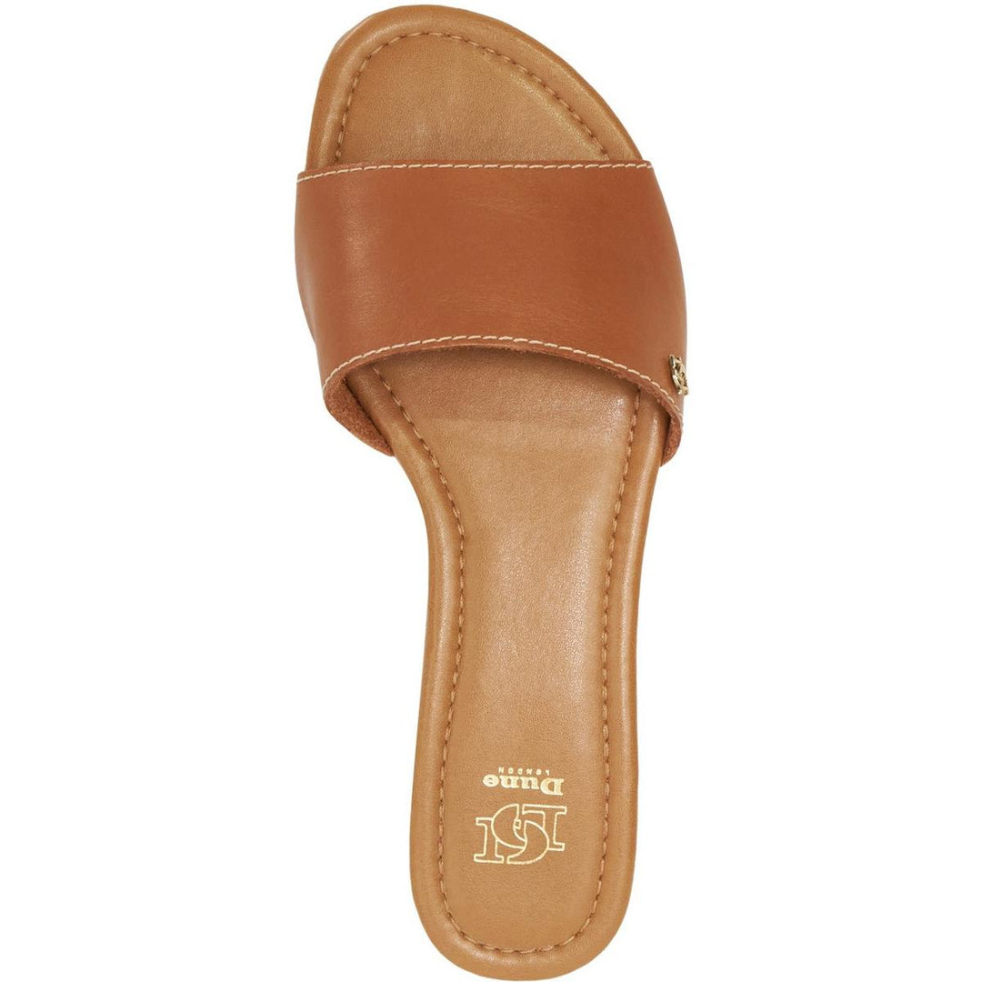 Dune Lino Sandal Tan