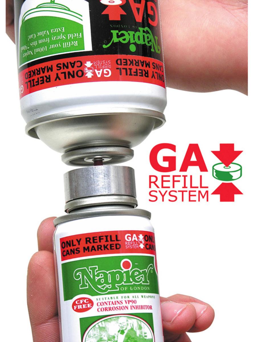 Napier Gun Cleaner Refill Connector – view 2