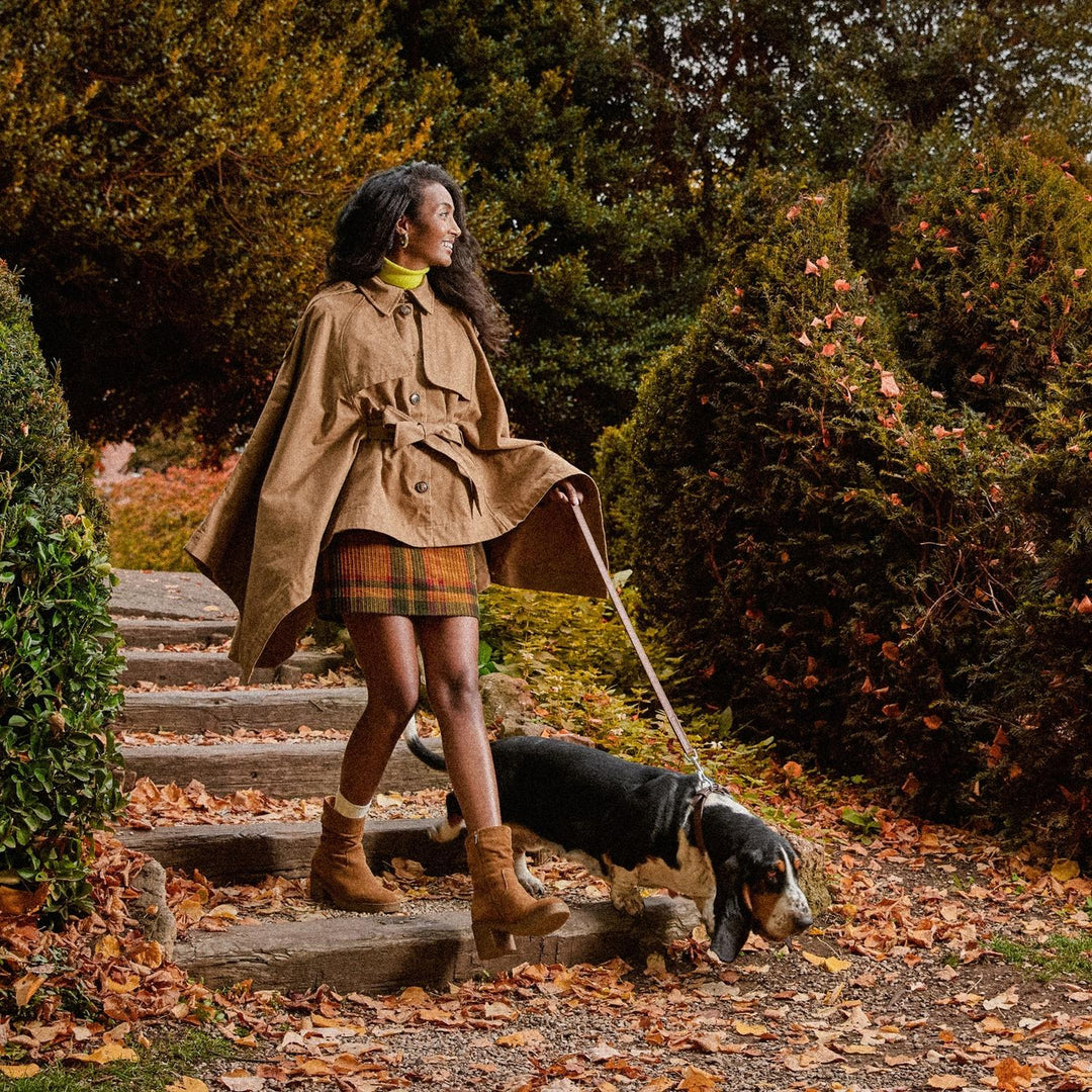 Flora Ruched Boot TAN