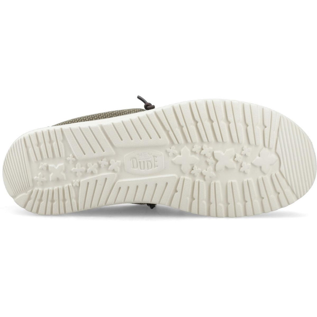 HEYDUDE Wally Braided Slip on Shoe Burnt Olive/Delicioso
