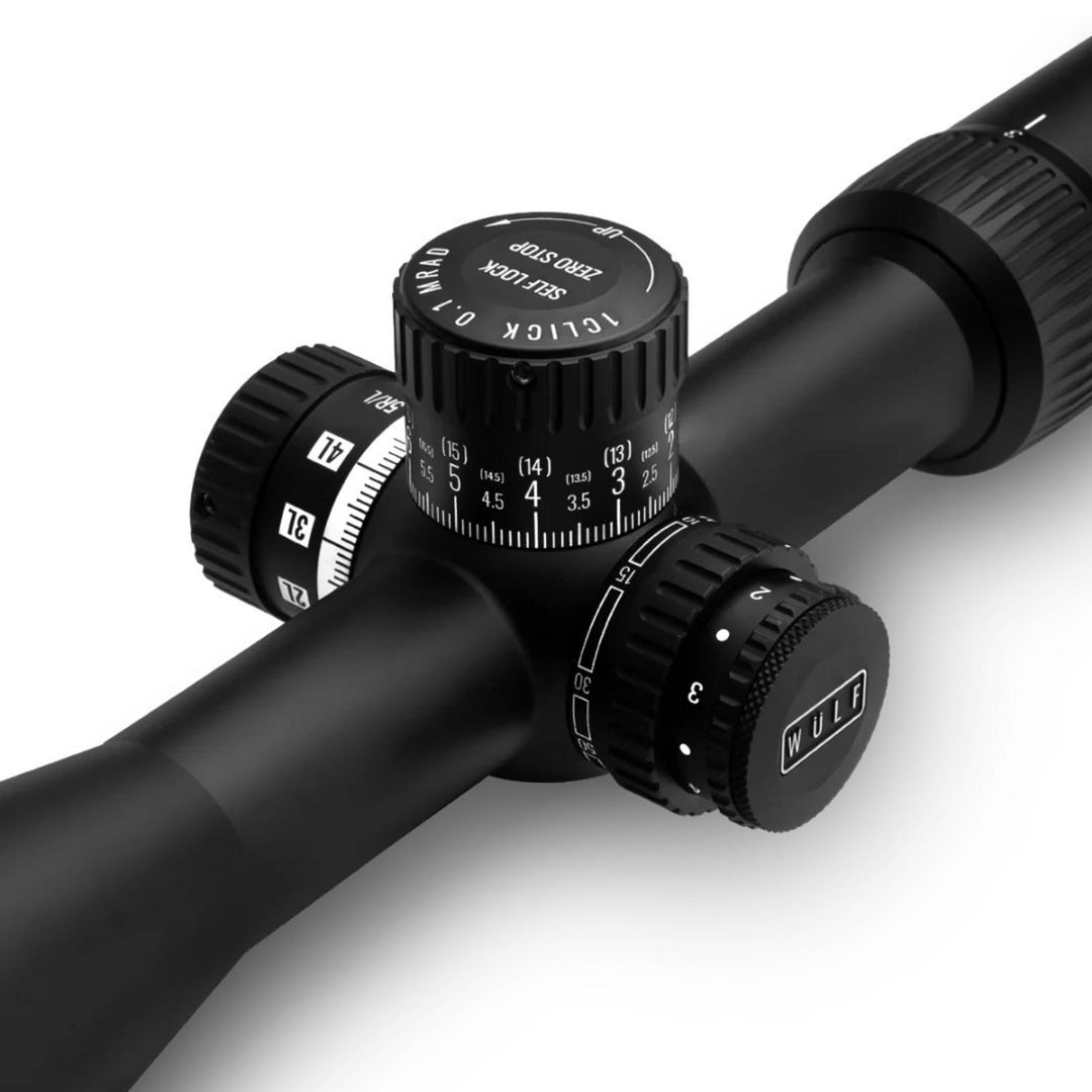 WULF Defender 30 3-15x44 SFP W-MIL6 Illuminated Rifle Scope