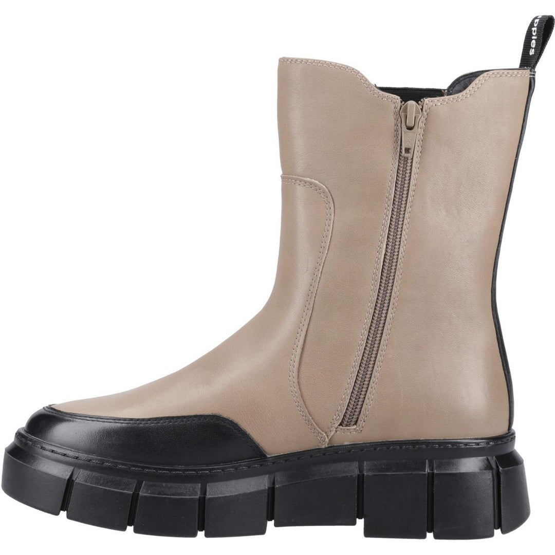 Fleur Ankle Boots Mocha