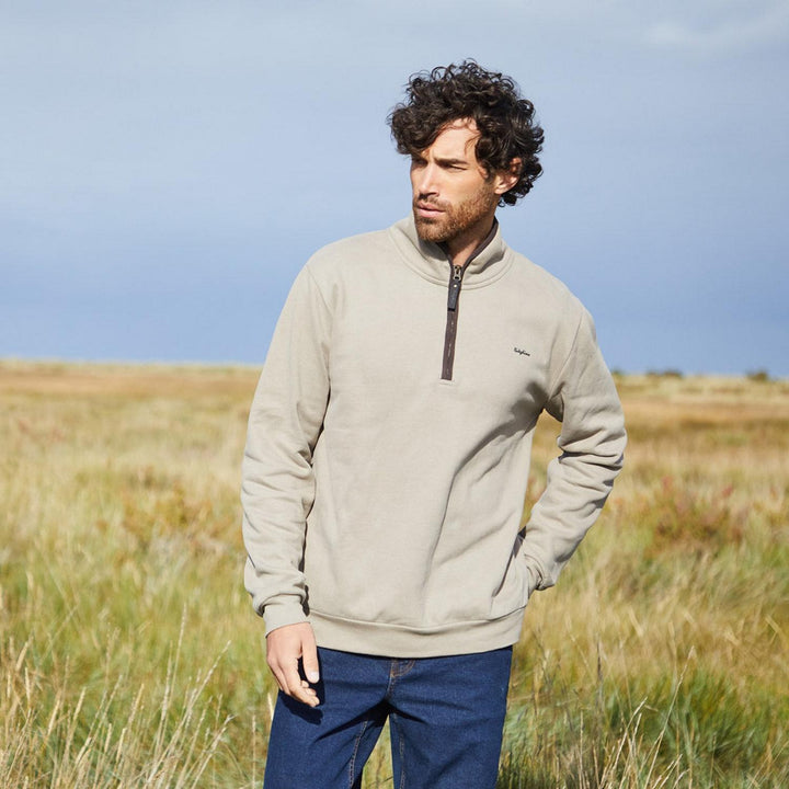 Ridgeline Mens Brancaster Quarter Zip Top – view 30
