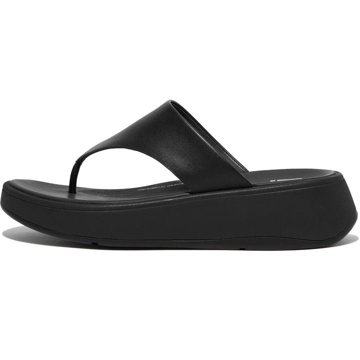Fitflop F-Mode Toe Post Sandal All Black