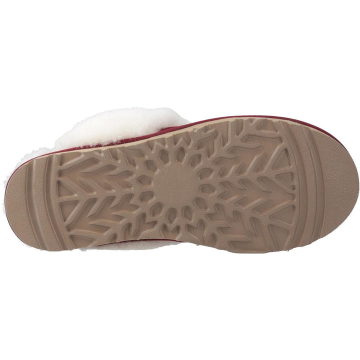 Hush Puppies Samantha Mule Slipper Bordeaux – view 3