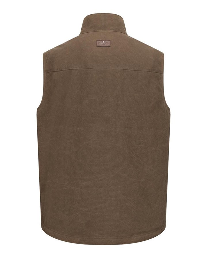 Hoggs of Fife Balfour Waxed Canvas Gilet – view 2