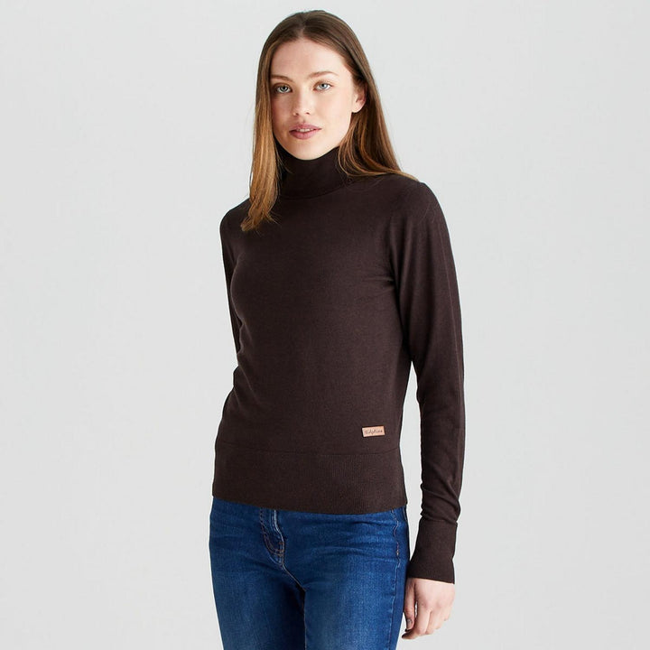 Ridgeline Womens Melford Knit Roll Neck