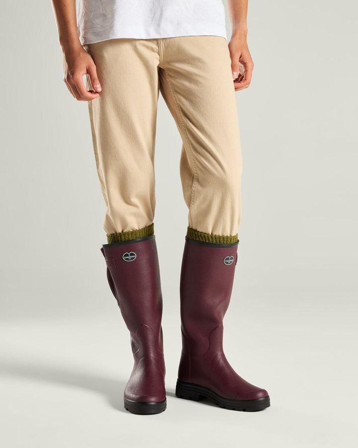 Le Chameau Men's Vierzon Jersey Lined Wellington Boot